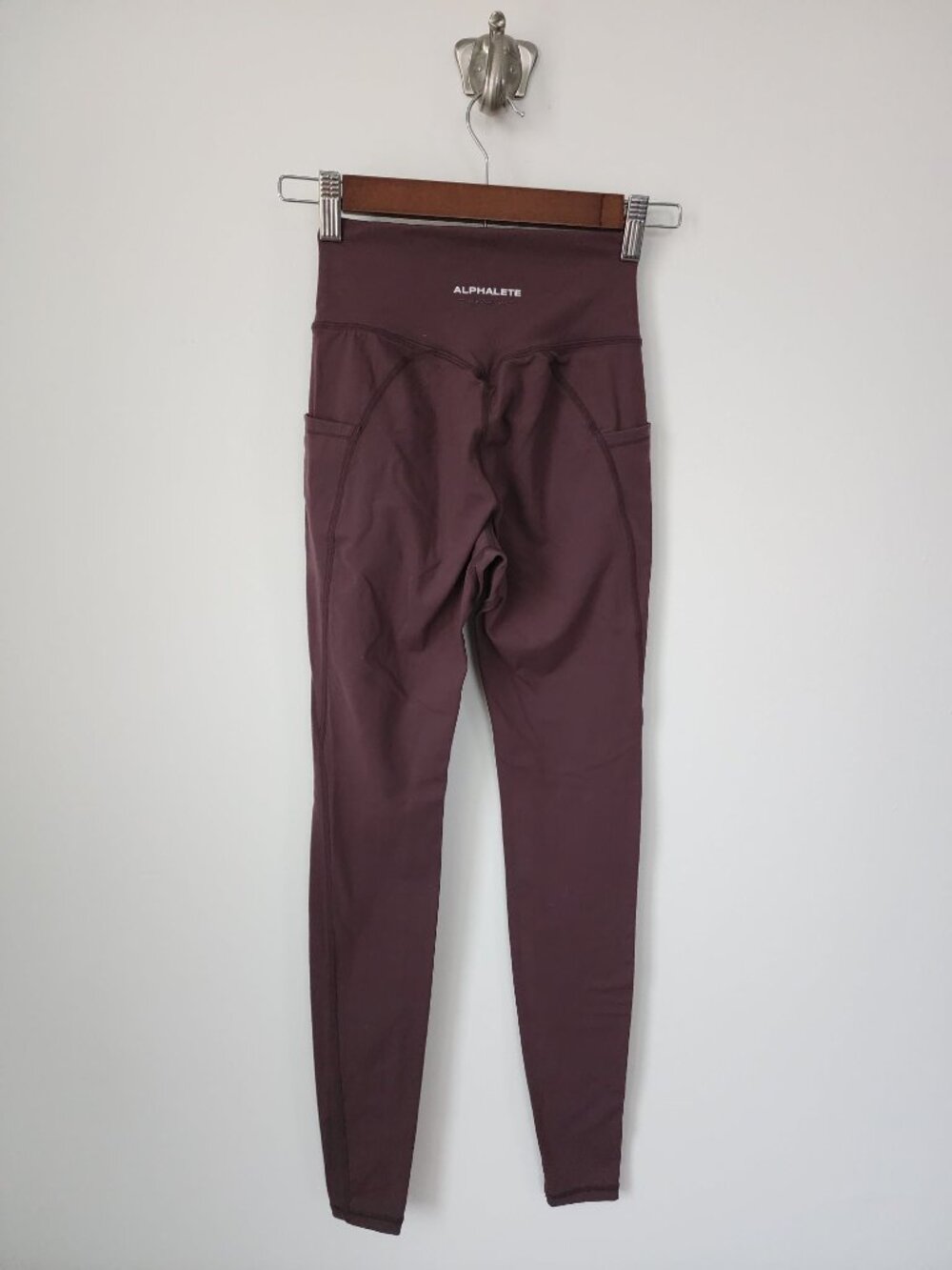 Alphalete Alphalux Wonder plum purple legging XS